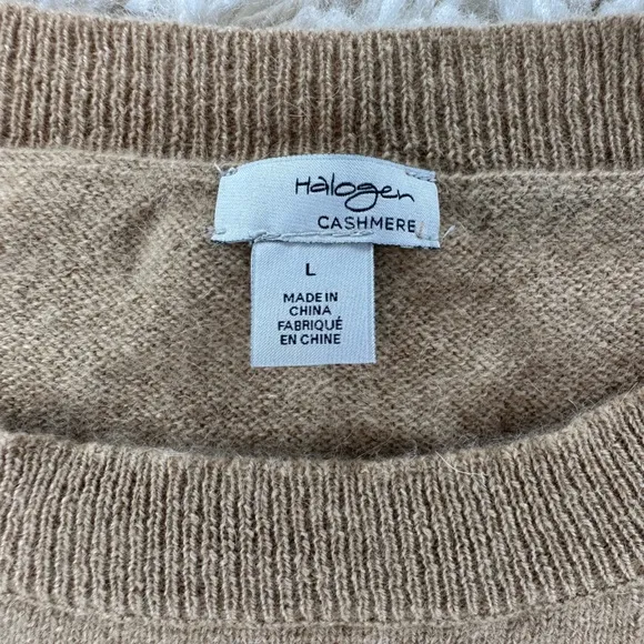 100% Cashmere Halogen Sweater