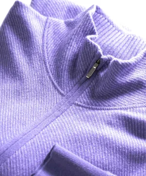 $1,195 LORO PIANA - *ROADSTER PULL* Lavender PURE CASHMERE Sweater- 54 (XL)