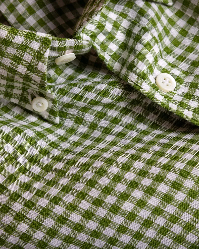 1883 Linen Gingham (Green)