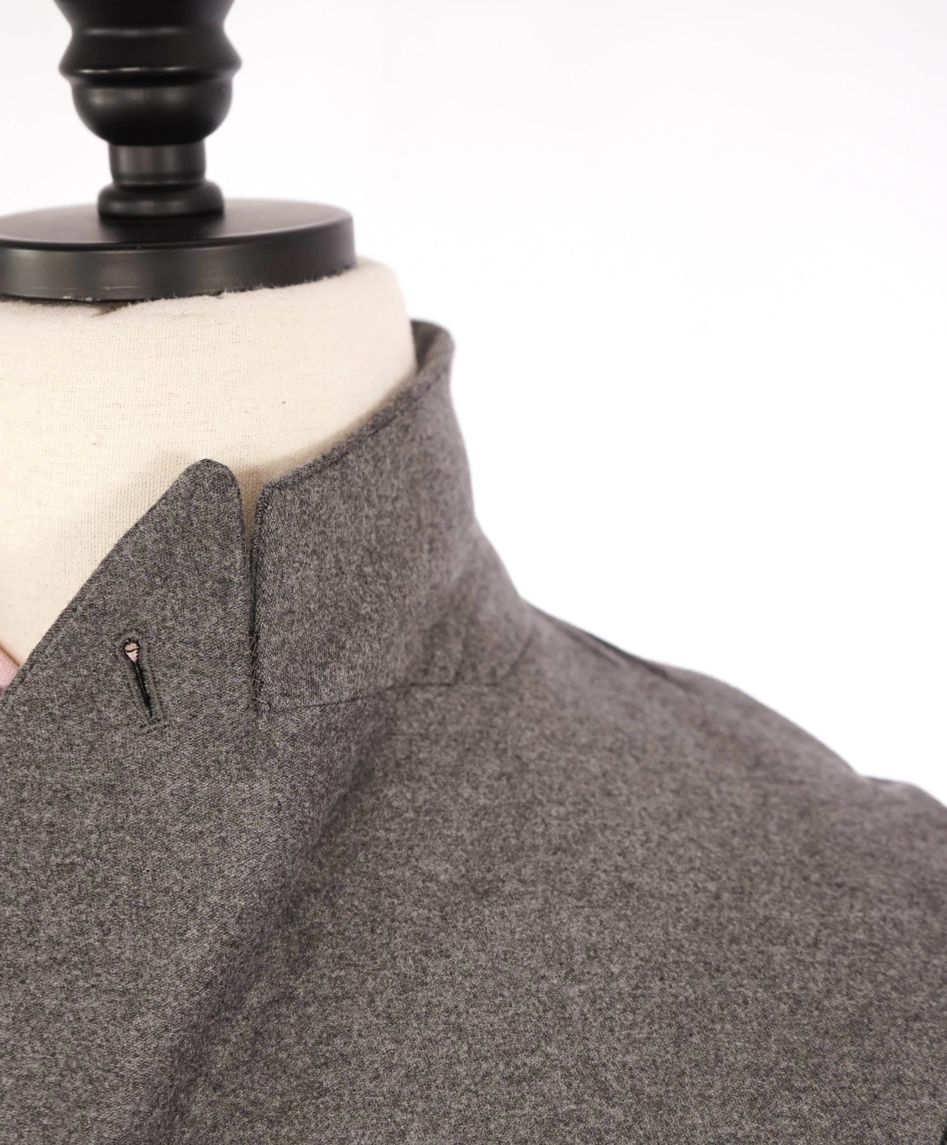 $1,995 ARMANI COLLEZIONI - Double Breasted Gray WATER PROOF Coat / Blazer - 38R