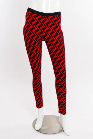 2018 F/W Zig Zag Knit Pant