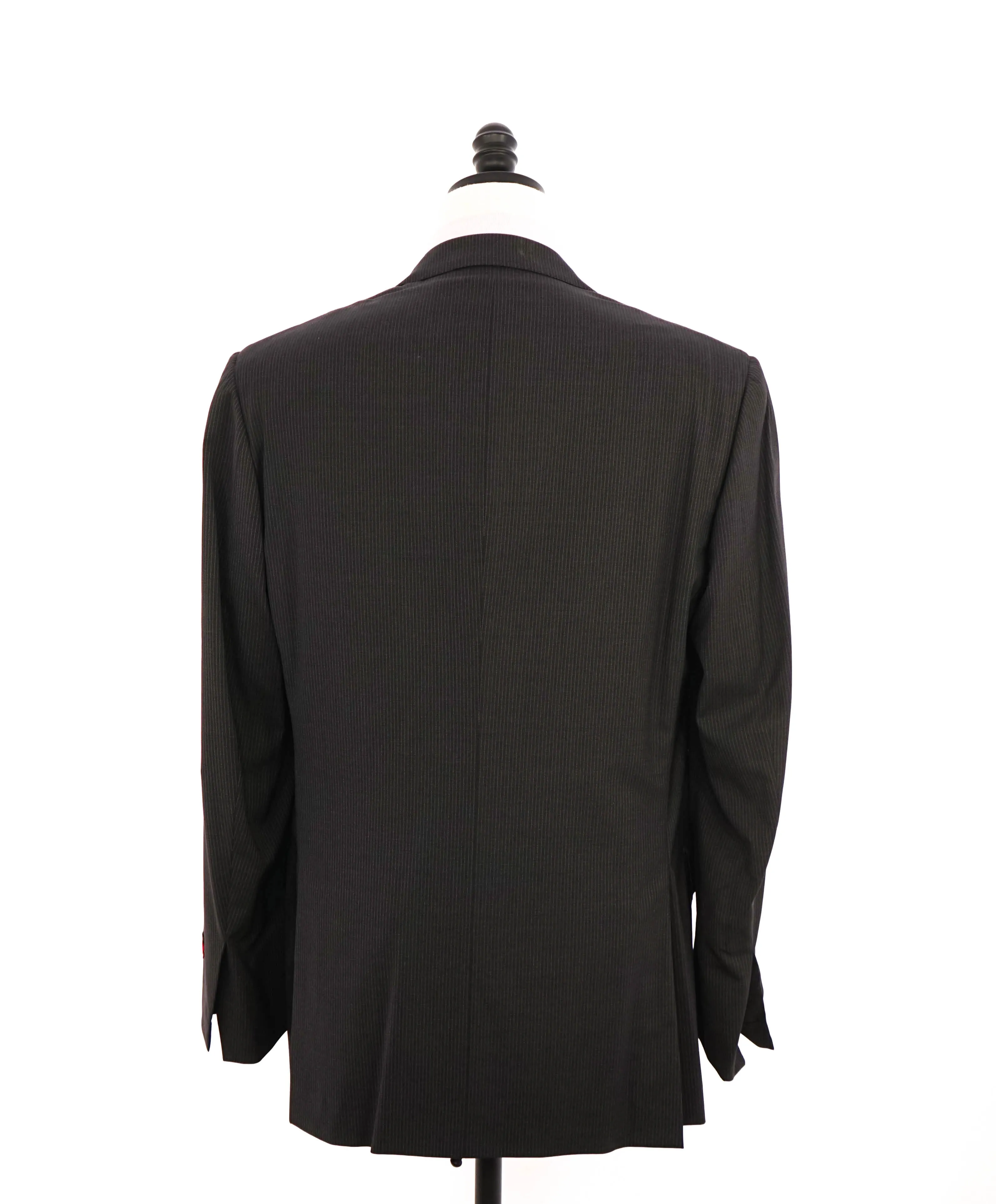 $2,995 ISAIA - 3-Btn Pure Wool *SCIAMMERIA 130'S* Gray Chalk Stripe Blazer - 38R