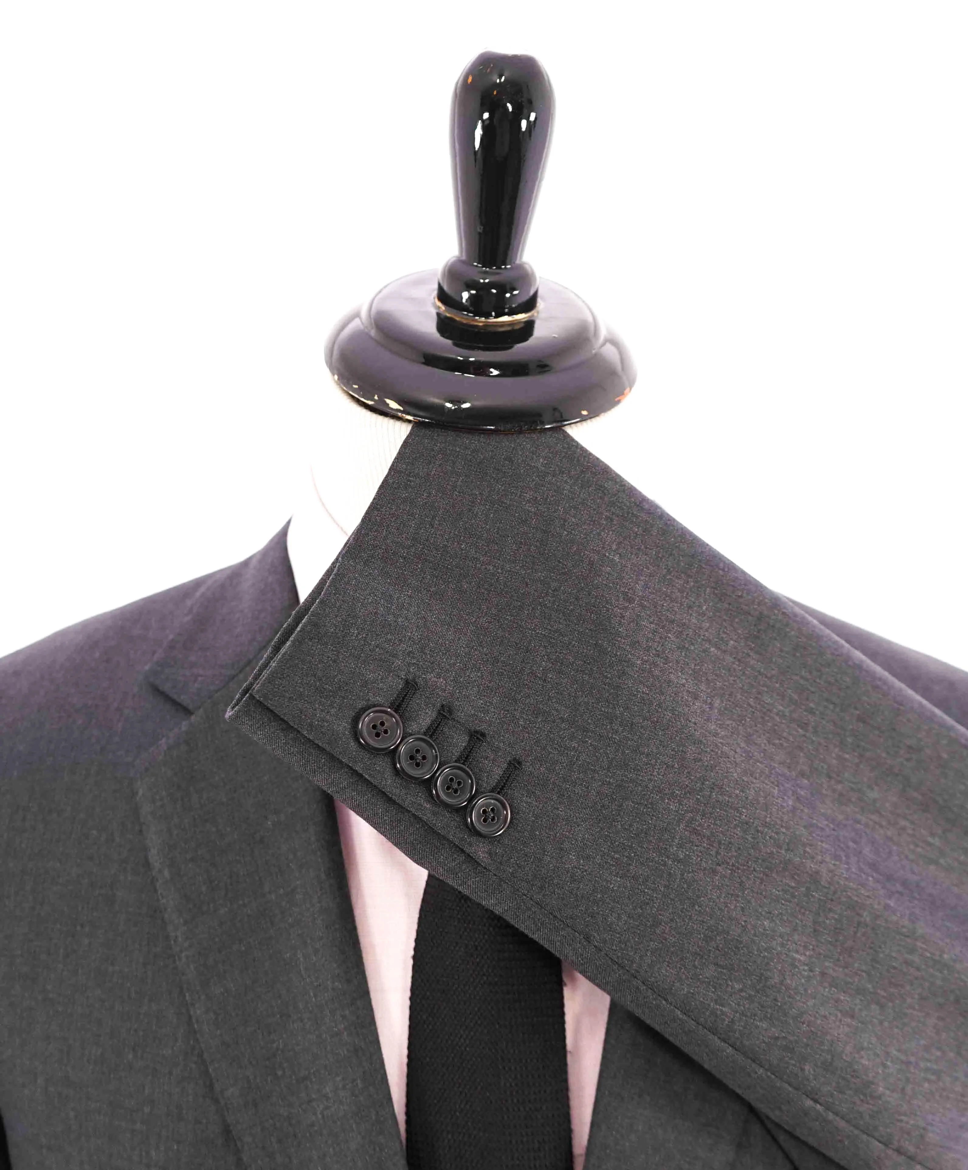 $5,395 BRIONI - Charcoal 2-Button Hand Made In Italy Blazer- 44R US