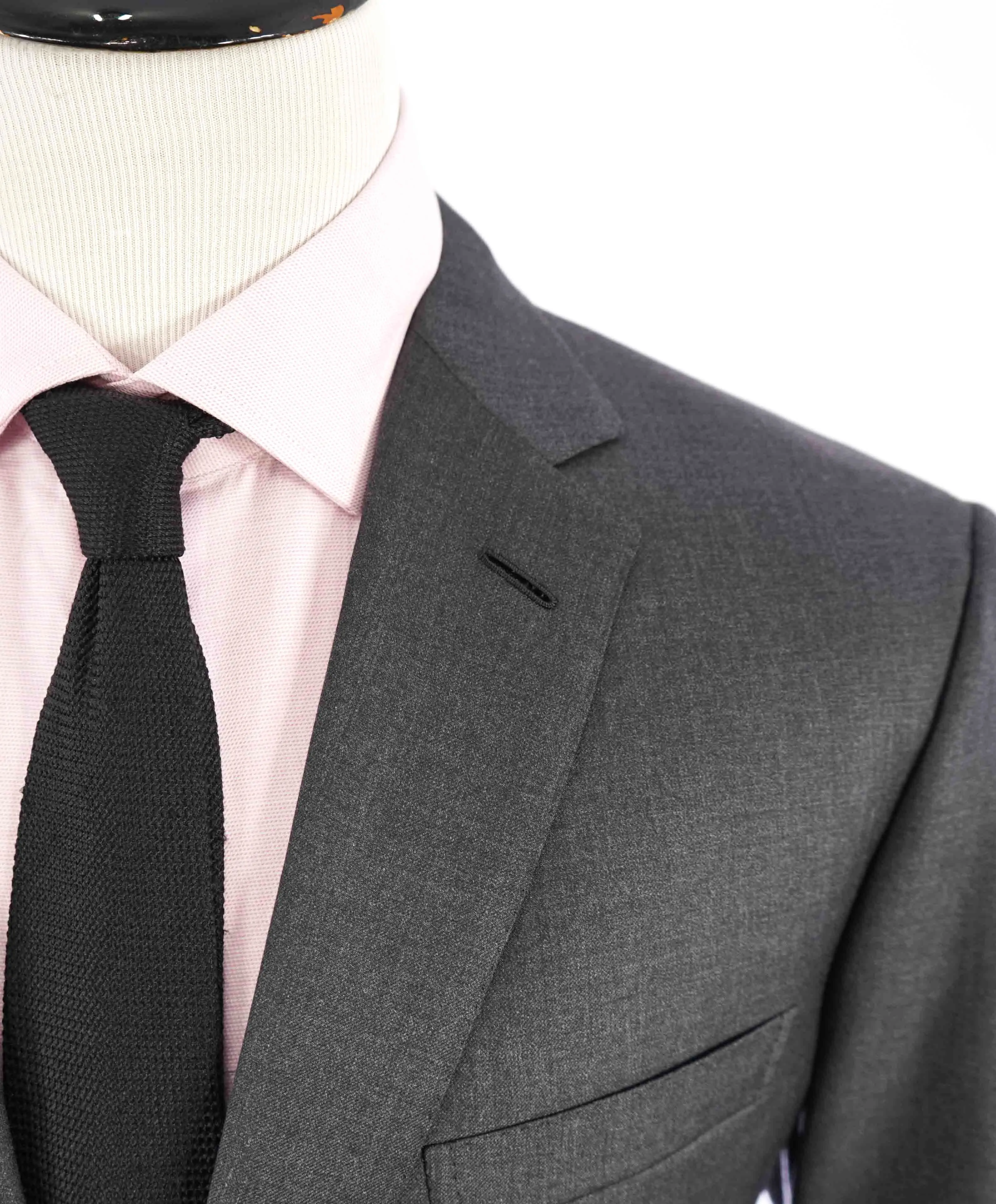 $5,395 BRIONI - Charcoal 2-Button Hand Made In Italy Blazer- 44R US