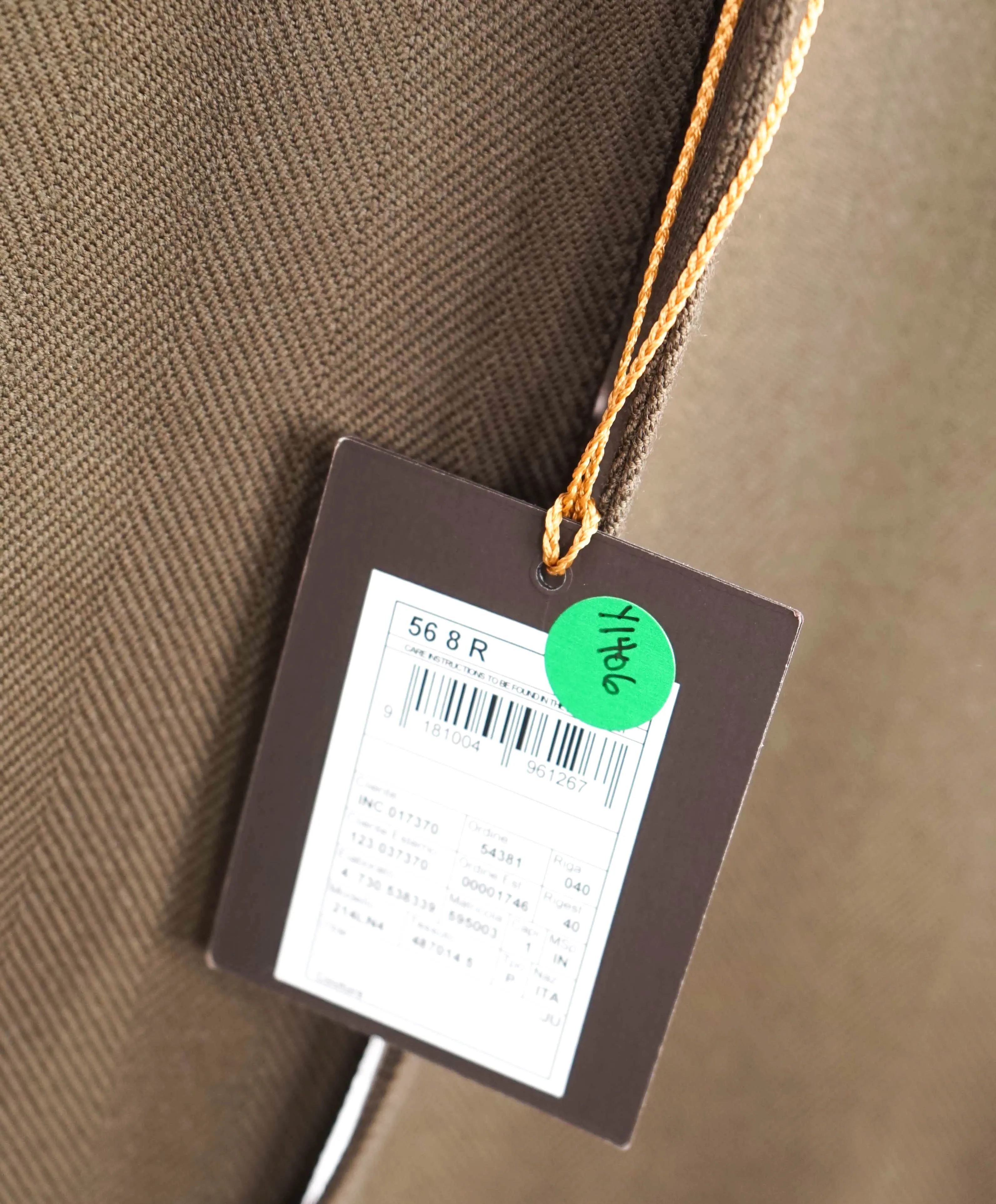 $5,990 ERMENEGILDO ZEGNA *COUTURE* - Belted Runway Jacket Coat Blazer- 46R