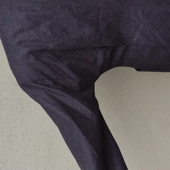 80s Style Gray Wool Jacket - S/M