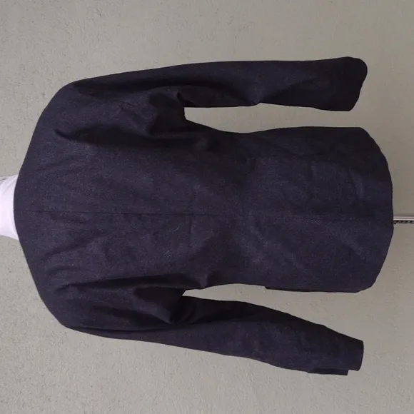 80s Style Gray Wool Jacket - S/M