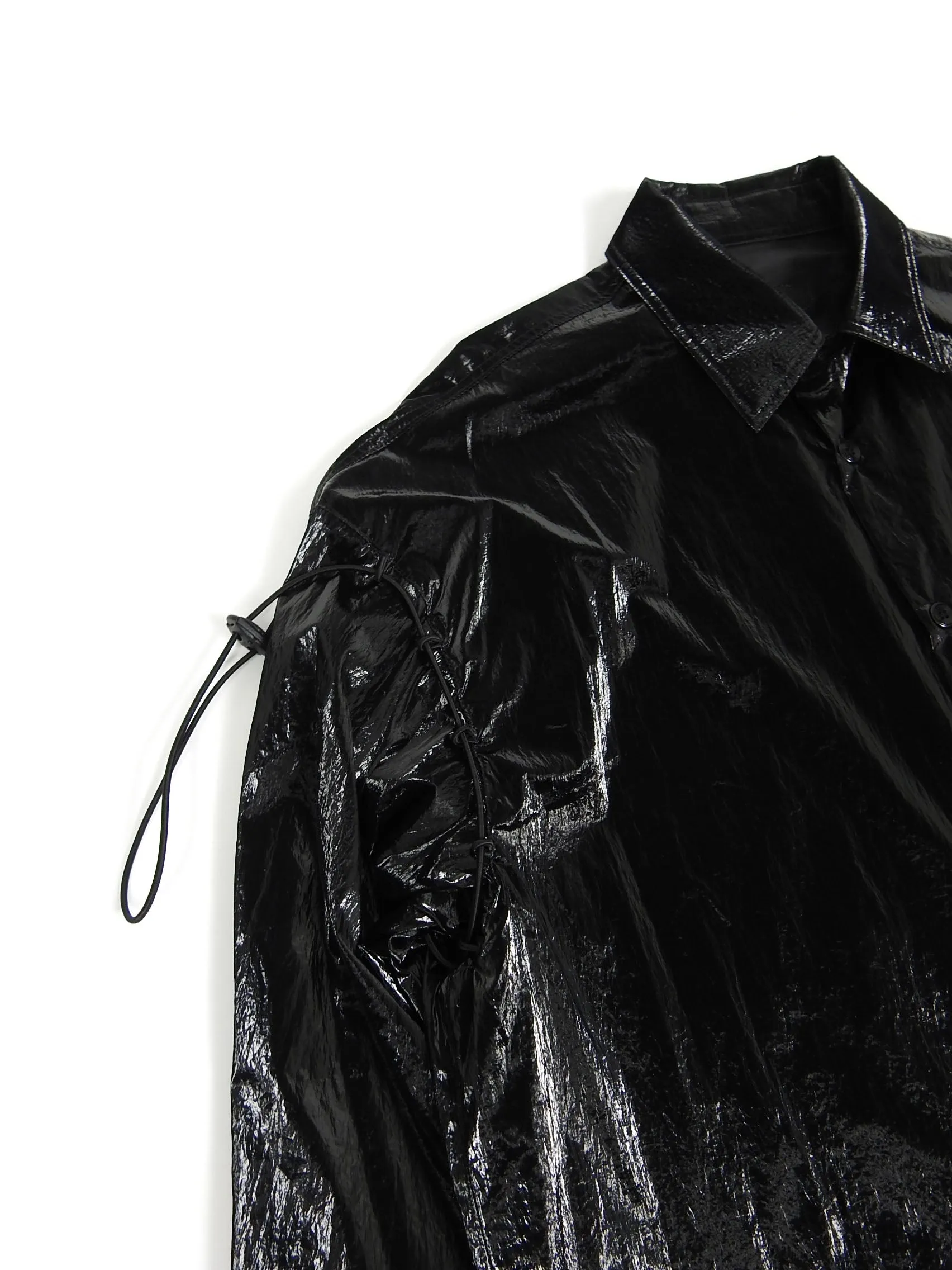 Ader Error SS’20 Black Polyester Shirt Size A1