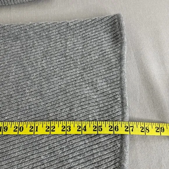 A.L.C. Asymmetric One-shoulder wool/cashmere sweater GRAY