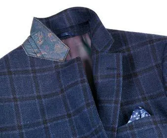 Alessandro Vitello by Renoir Classic Fit Side Vented Blazer 563-13