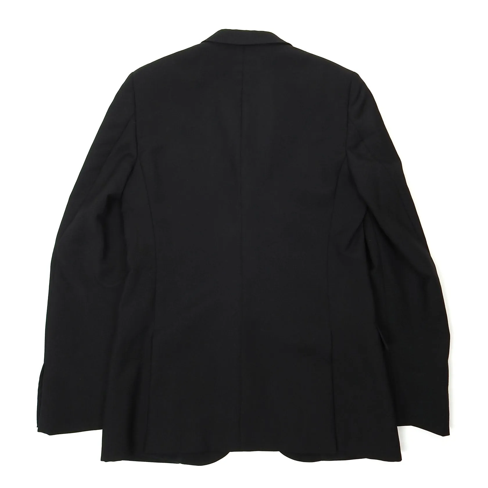 Alexander McQueen Black Wool Blazer Size48