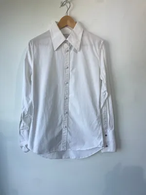 Alexander McQueen White Tuxedo Shirt