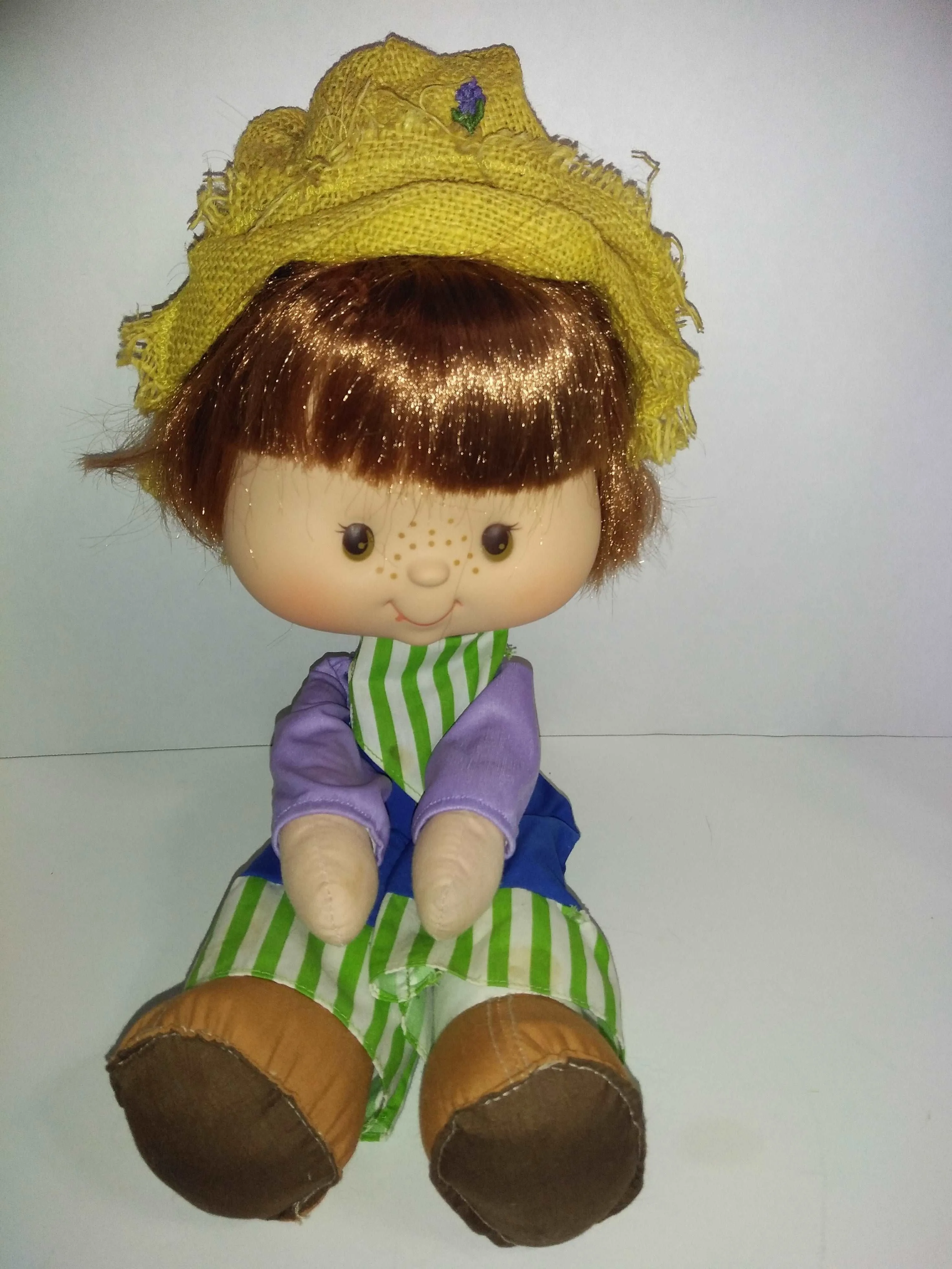 American Greetings Huckleberry Pie Vinyl Doll 1980