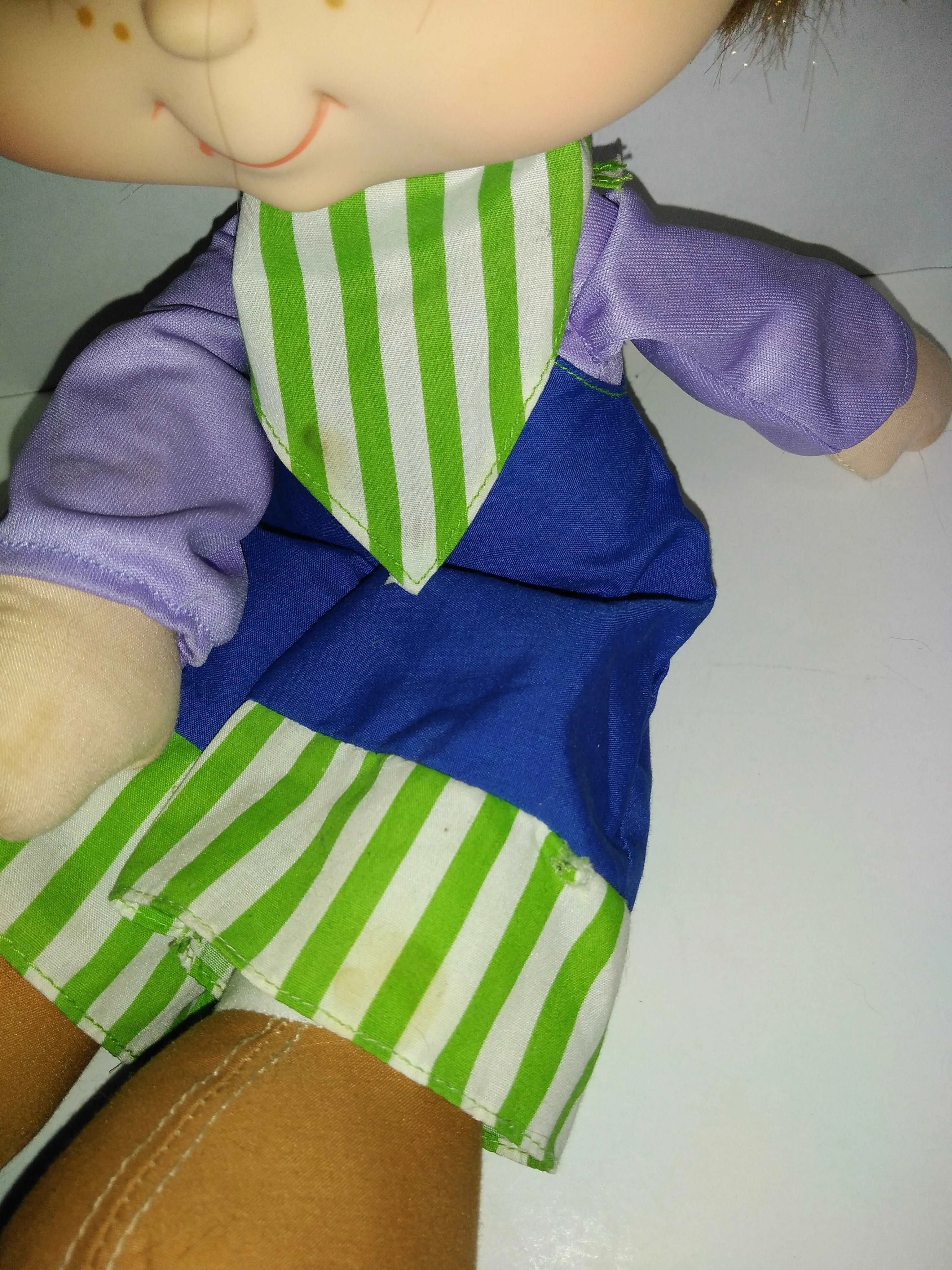 American Greetings Huckleberry Pie Vinyl Doll 1980