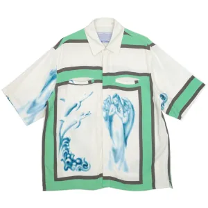 ANGELS BUTTON UP SHIRT