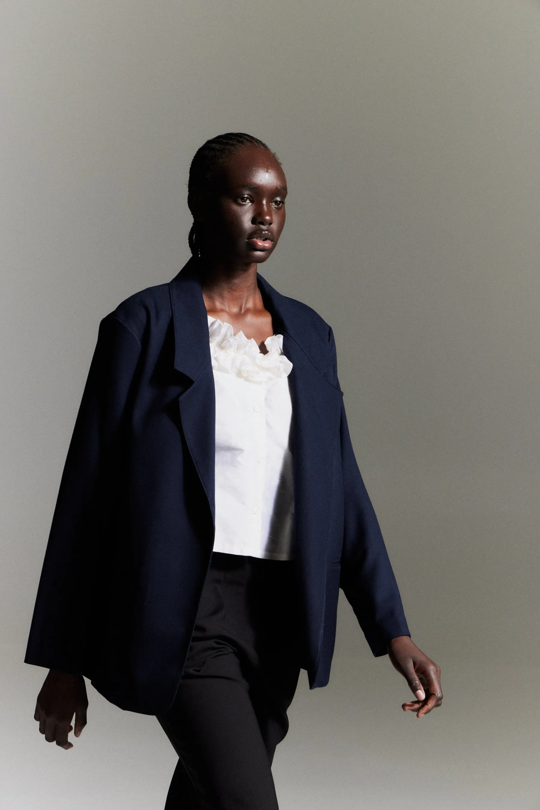 ANITA BLAZER — NAVY