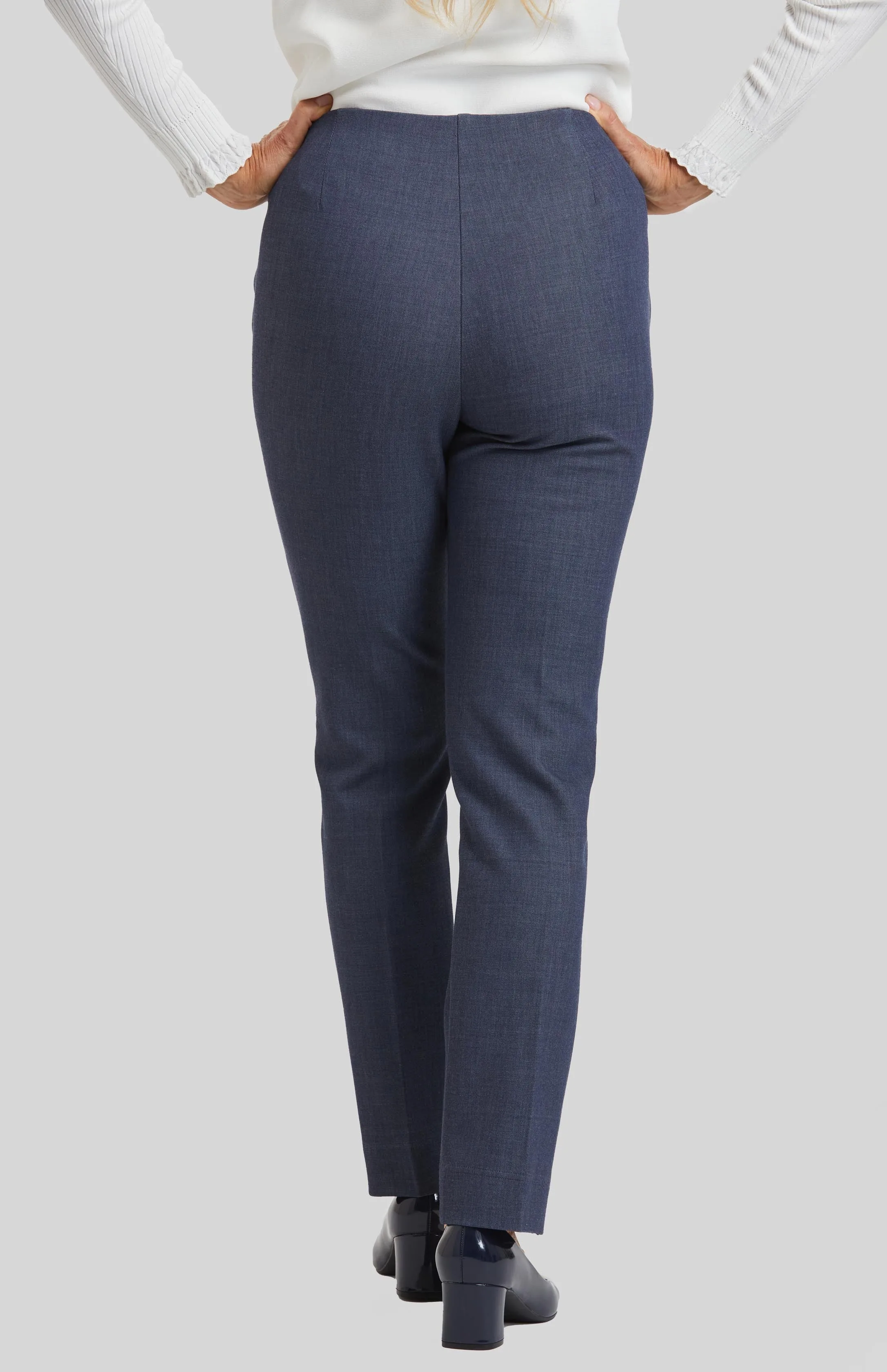 Annie Pull On Pant- Iconic Twill- FINAL SALE