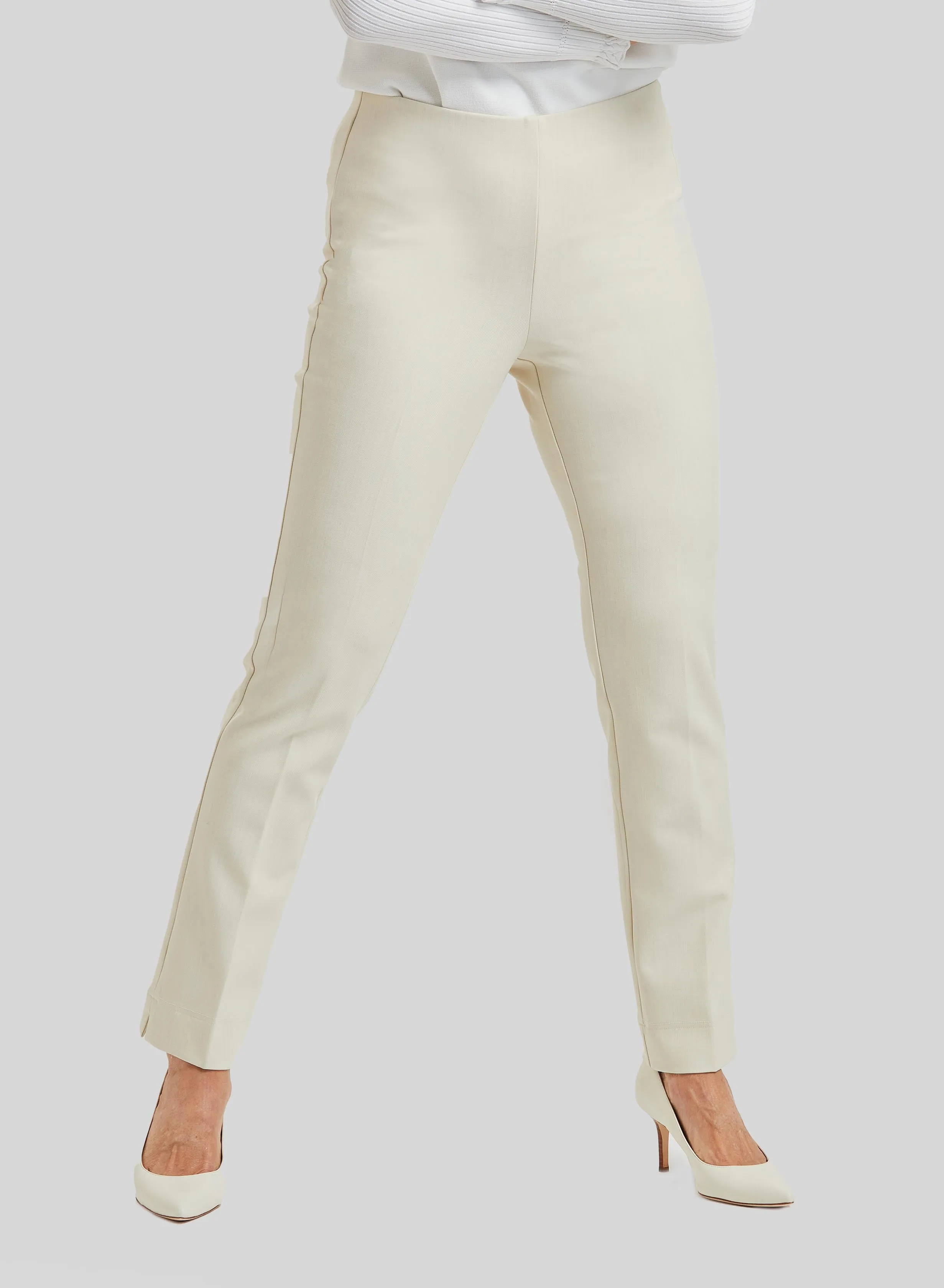 Annie Pull On Pant- Iconic Twill- FINAL SALE