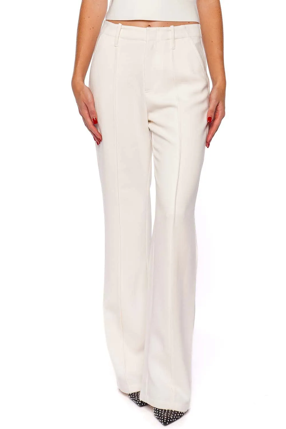 Ansel Ivory Tailored Trouser