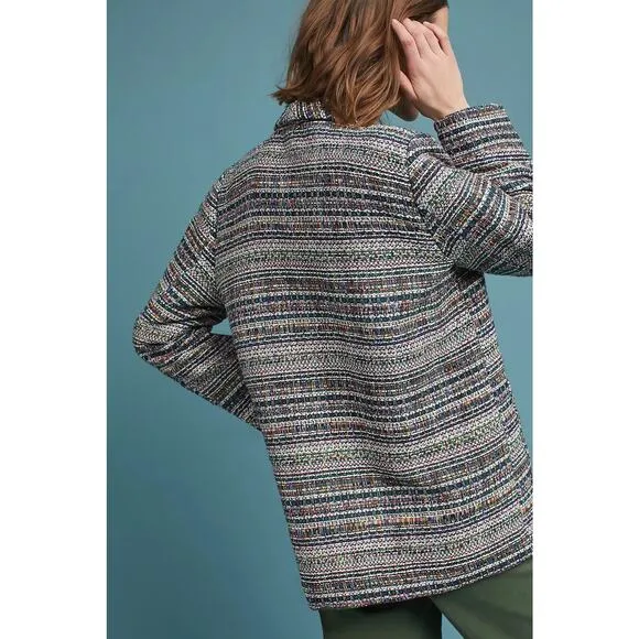 Anthropologie Brooklyn Tweed Blazer Women's Jacket XL Coat Boho Harlyn