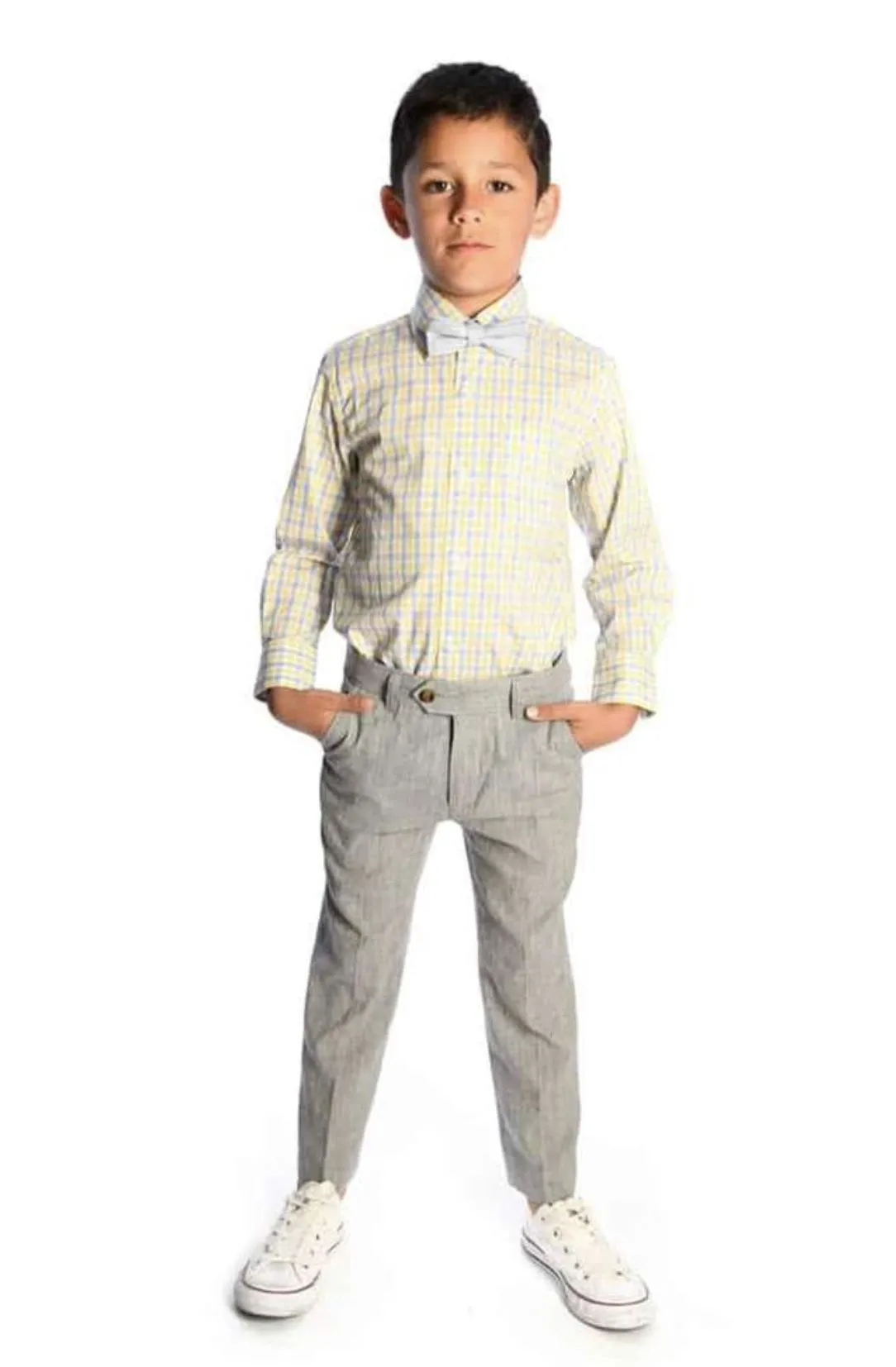 Appaman Yellow Plaid Shirt