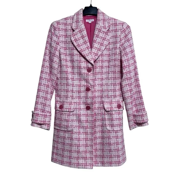 Apt.9 tweed blazer pea‎ coat