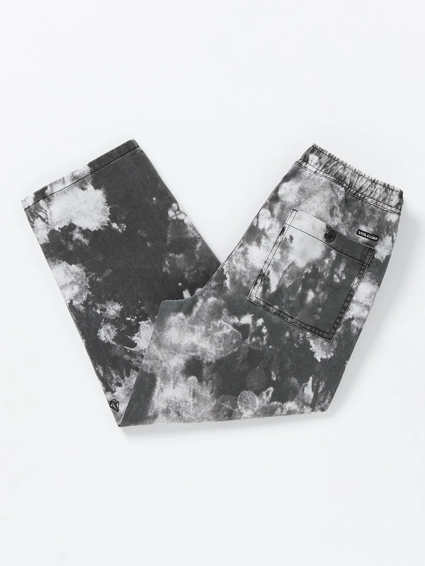 Asphalt Beach Hose - BLACK WHITE  - (KINDER)