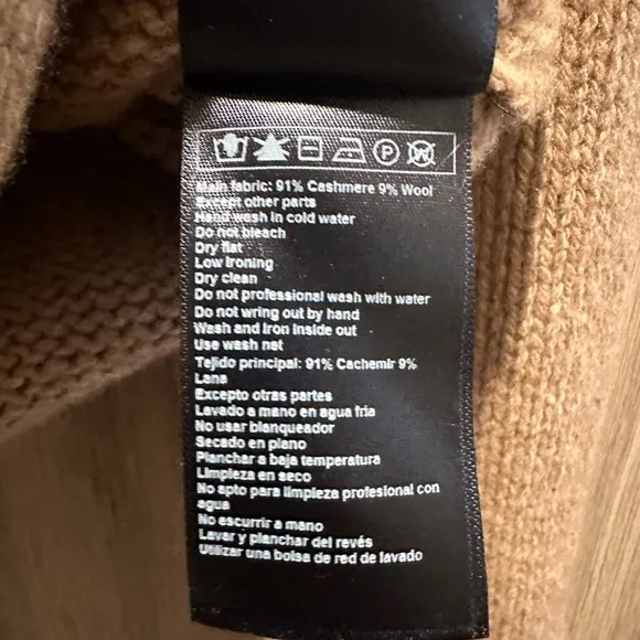 Ba&amp;sh cashmere turtleneck sweater EUC