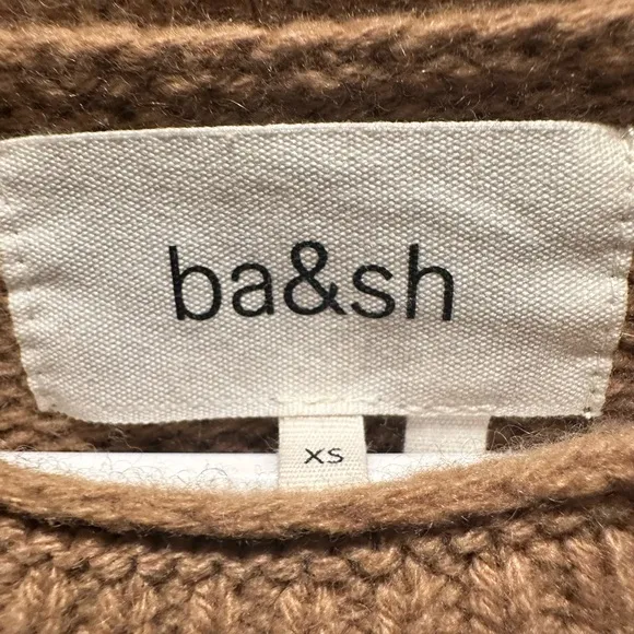 Ba&amp;sh cashmere turtleneck sweater EUC