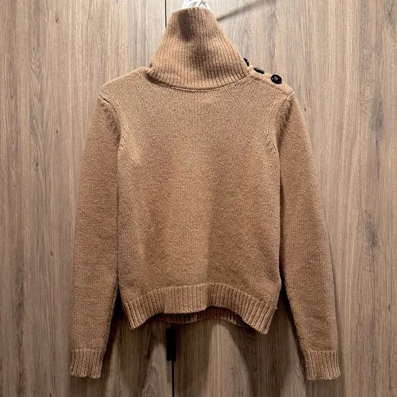 Ba&amp;sh cashmere turtleneck sweater EUC