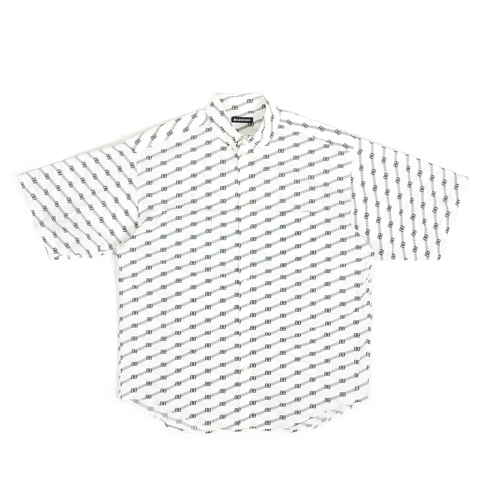 Balenciaga 2020 BB Short Sleeve Shirt