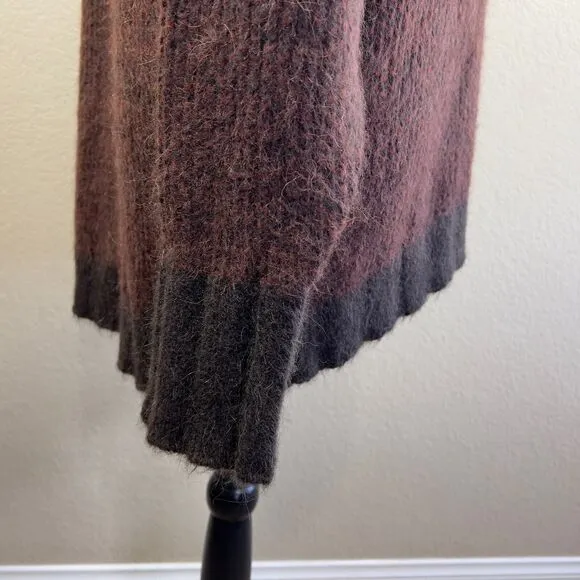 Banana Republic Chocolate brown Alpaca Yarn Sweater/ Italian Yarn Sweater size S