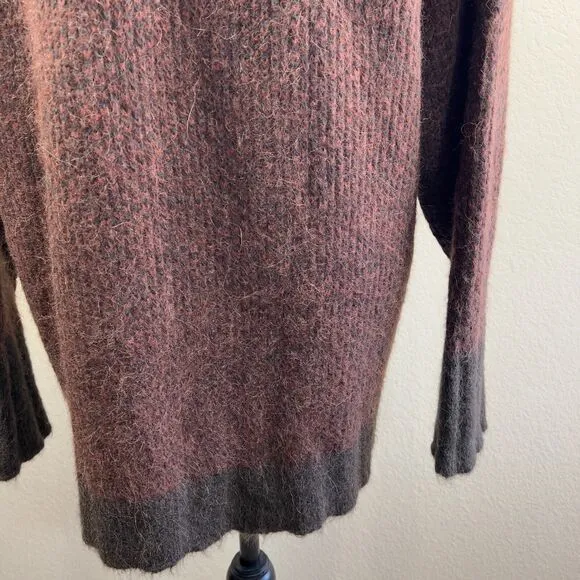 Banana Republic Chocolate brown Alpaca Yarn Sweater/ Italian Yarn Sweater size S