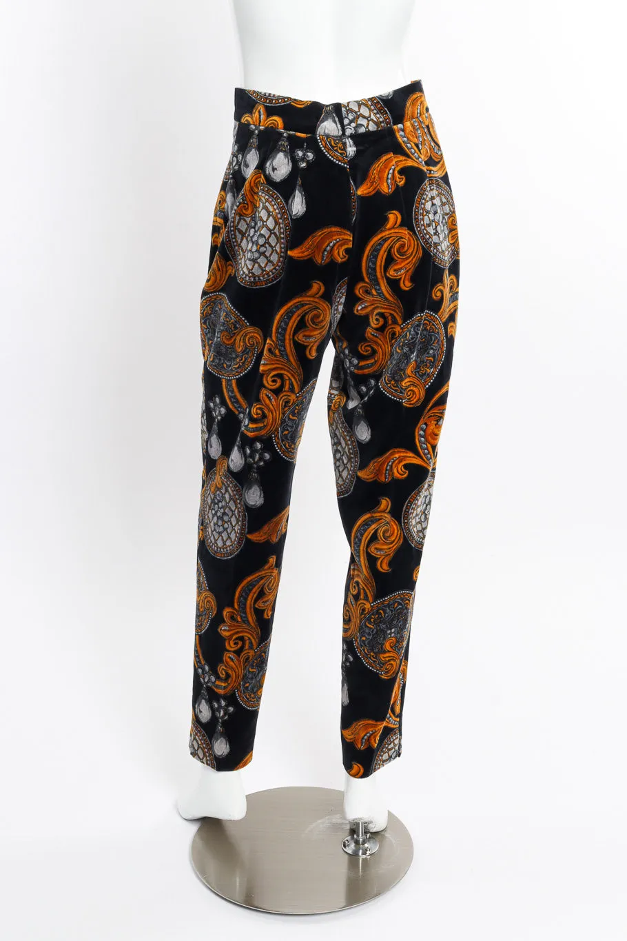 Baroque Velvet Pant