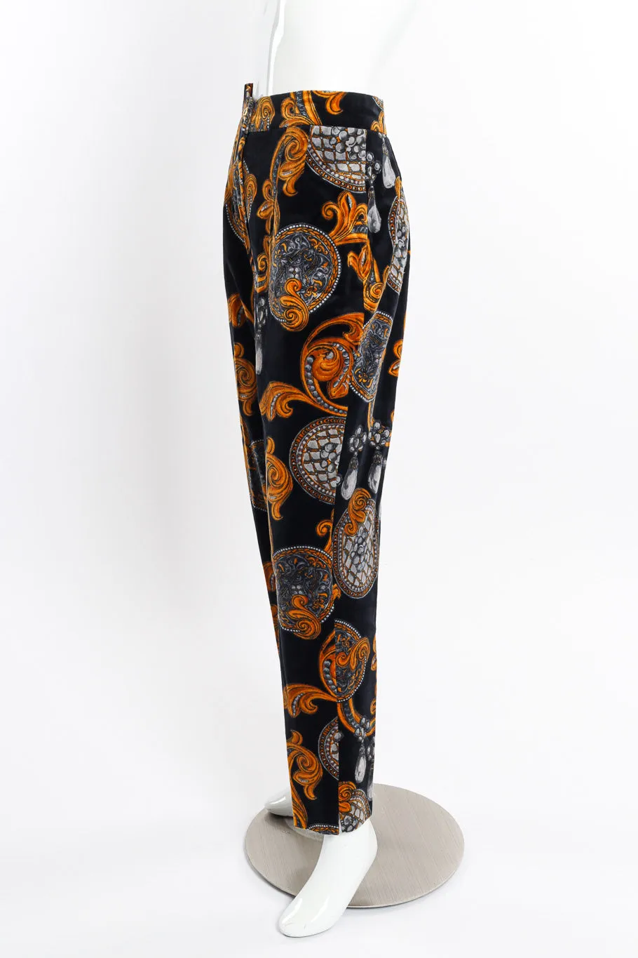 Baroque Velvet Pant