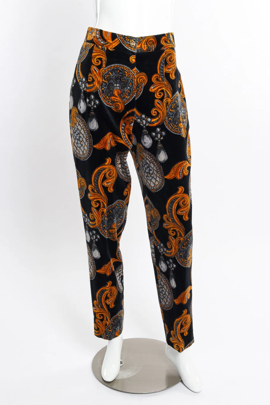 Baroque Velvet Pant