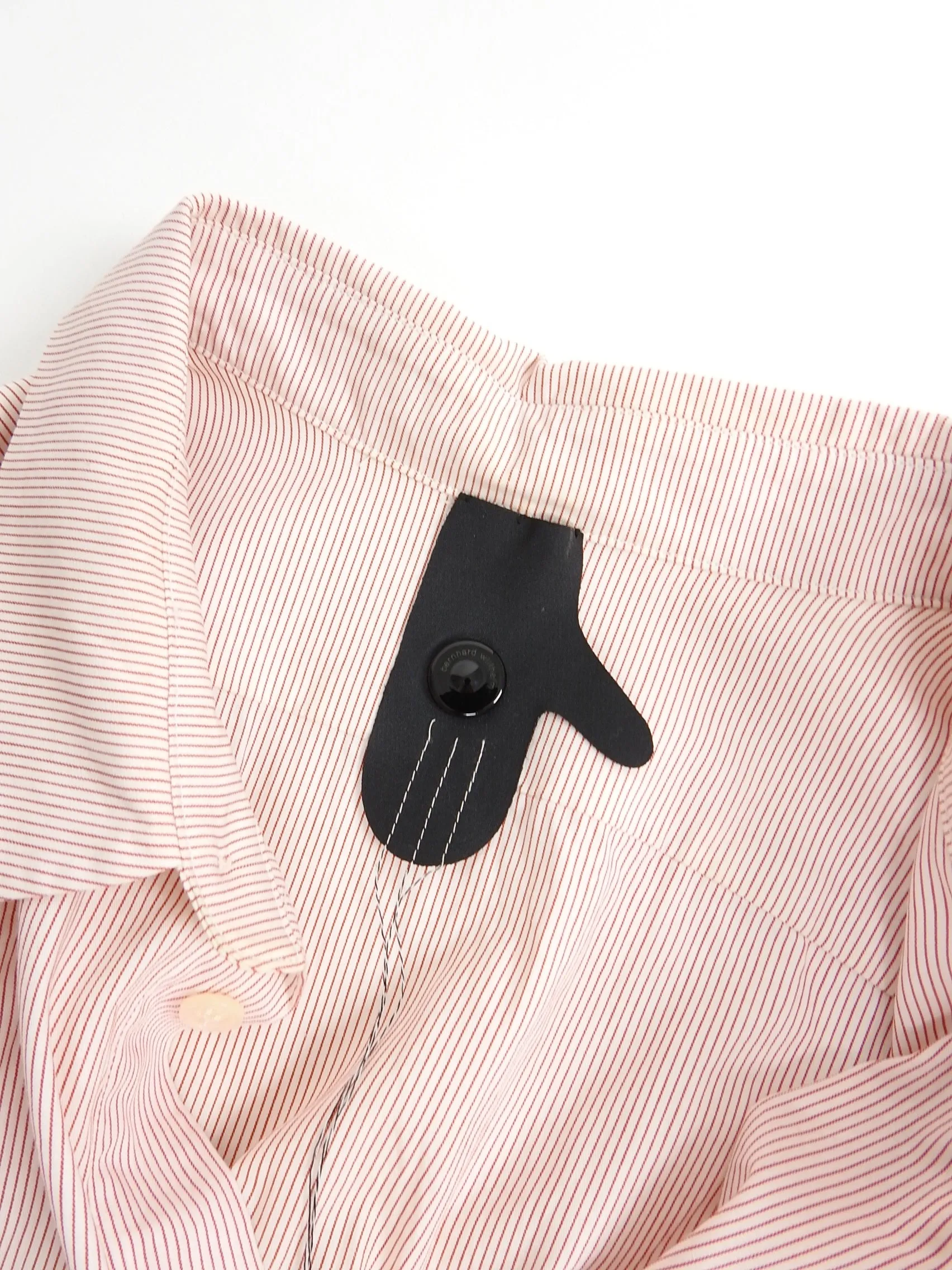 Bernhard Wilhelm SS’07 Suspender Shirt Red/White Large