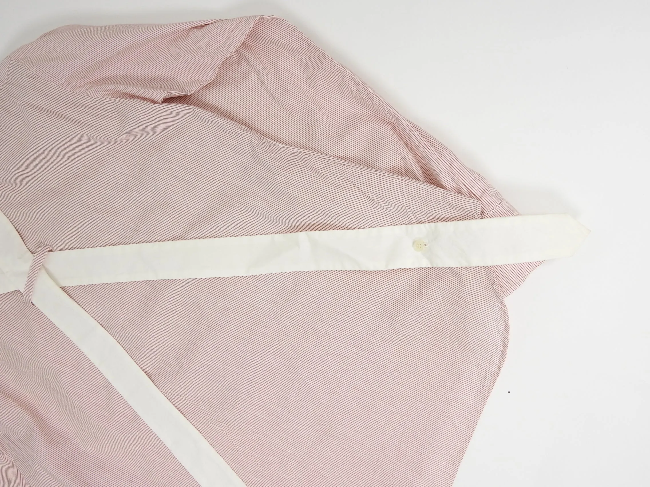 Bernhard Wilhelm SS’07 Suspender Shirt Red/White Large