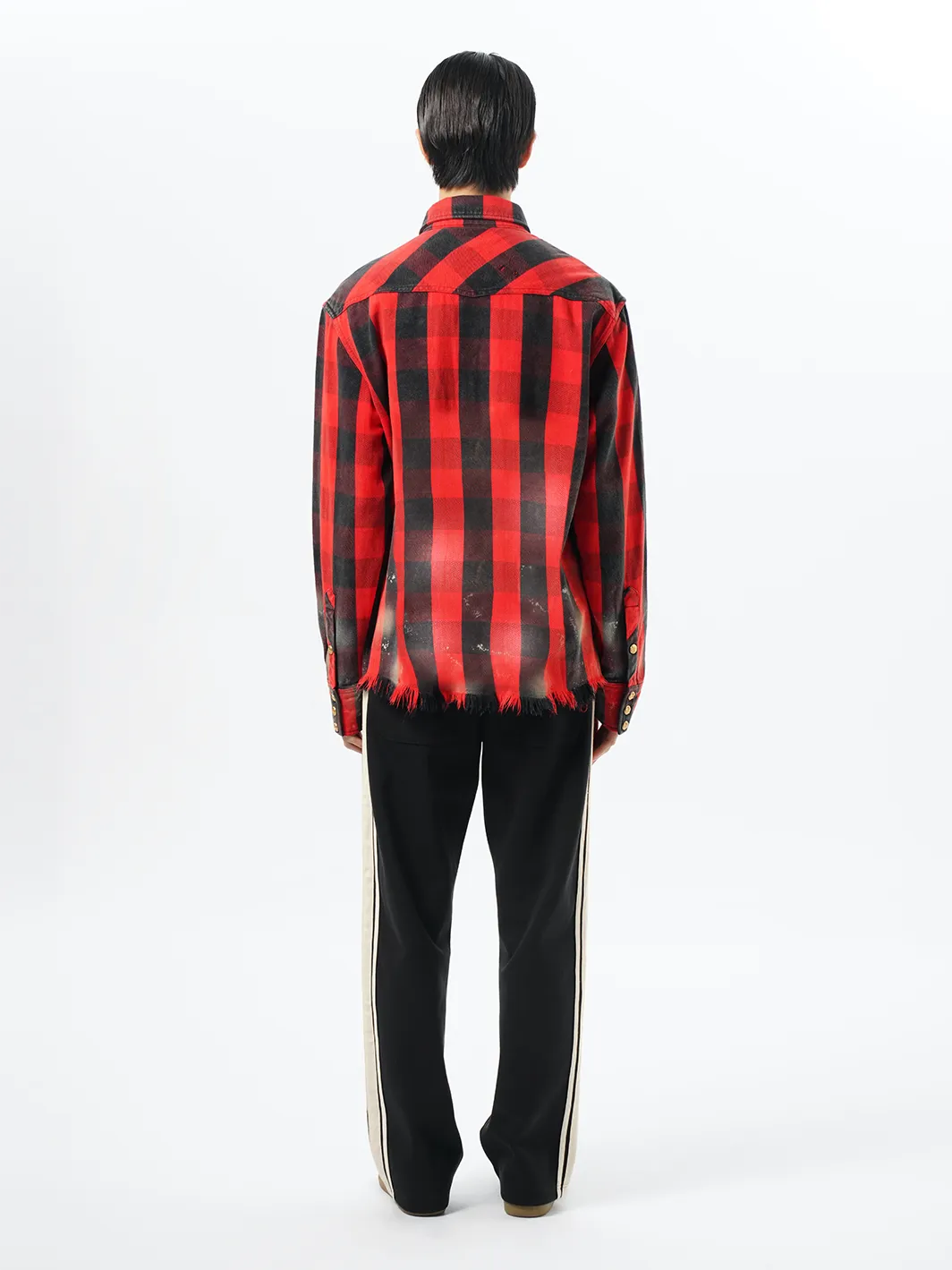 Black & Red Plaid Shirt