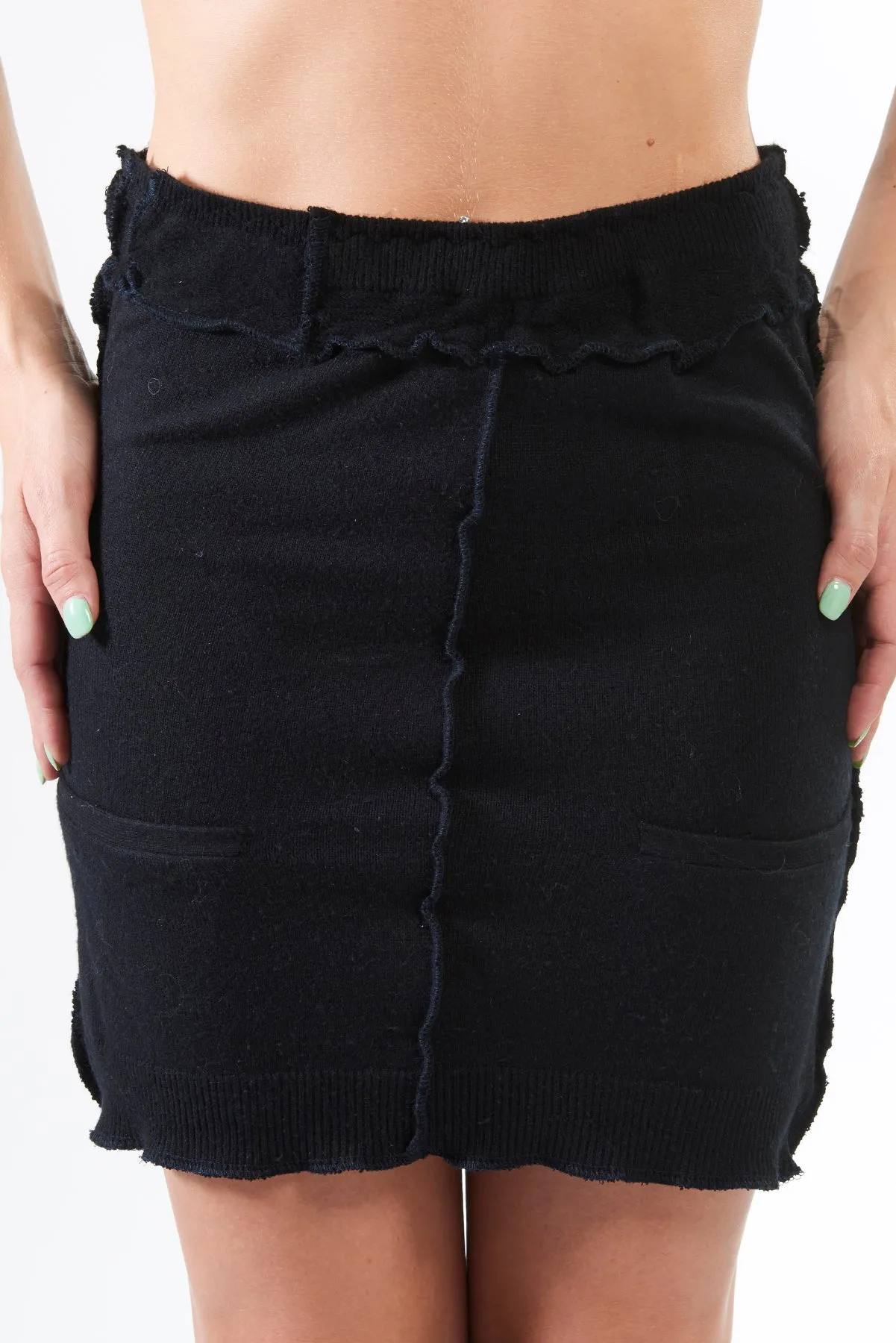 Black Sweater Skirt