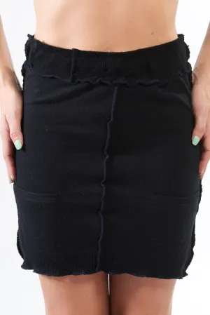 Black Sweater Skirt