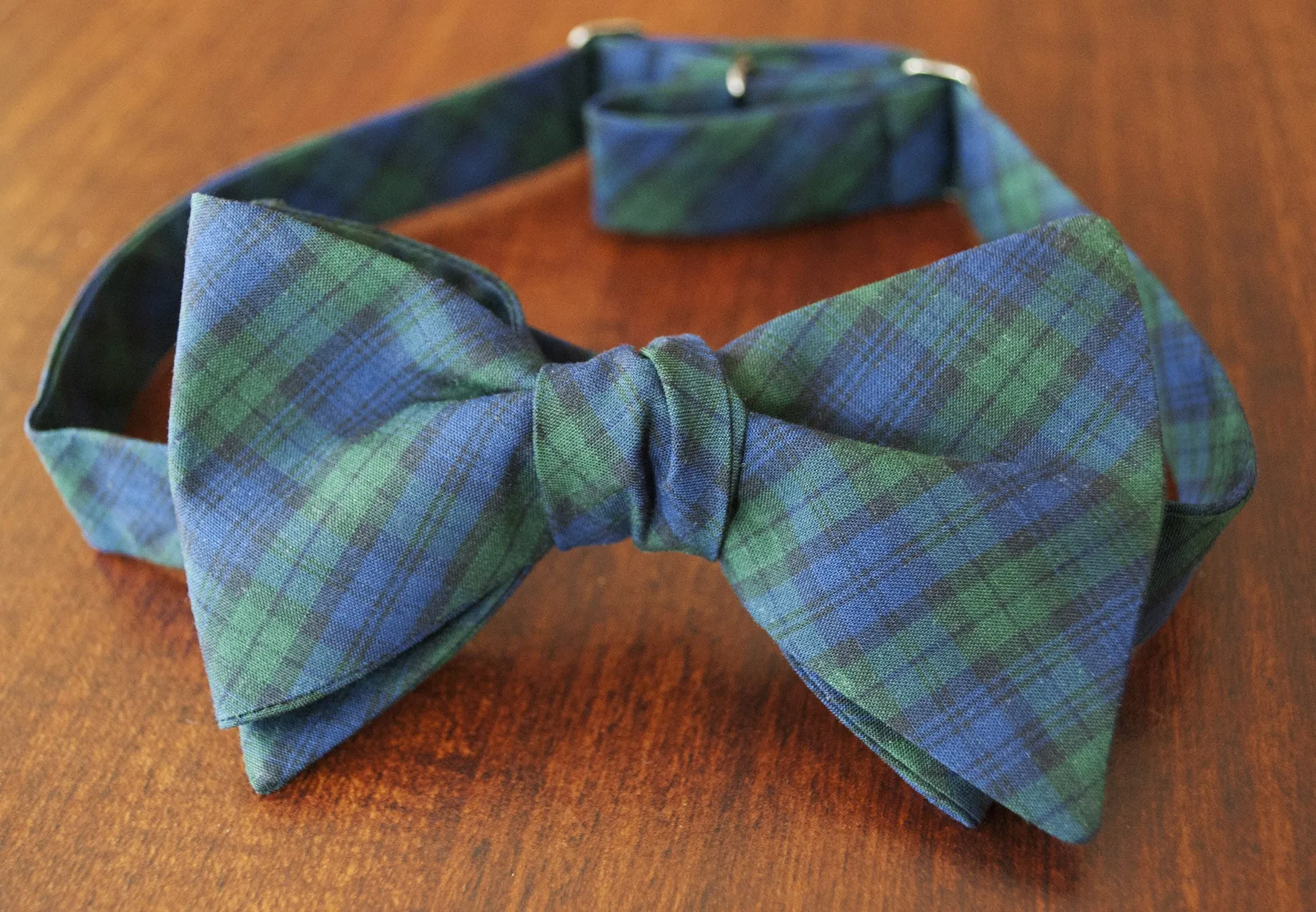 Blackwatch Plaid Bow Tie