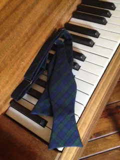 Blackwatch Plaid Bow Tie