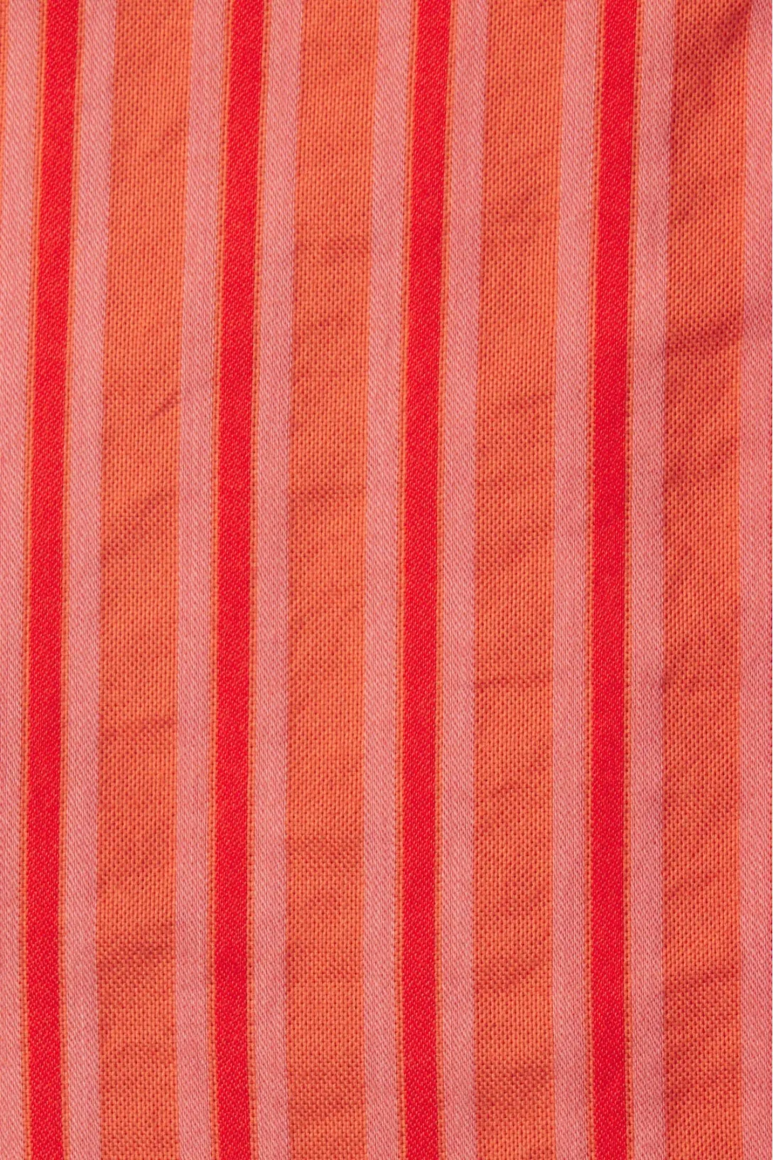 Blake Oversized Shirt | Terracota Stripe