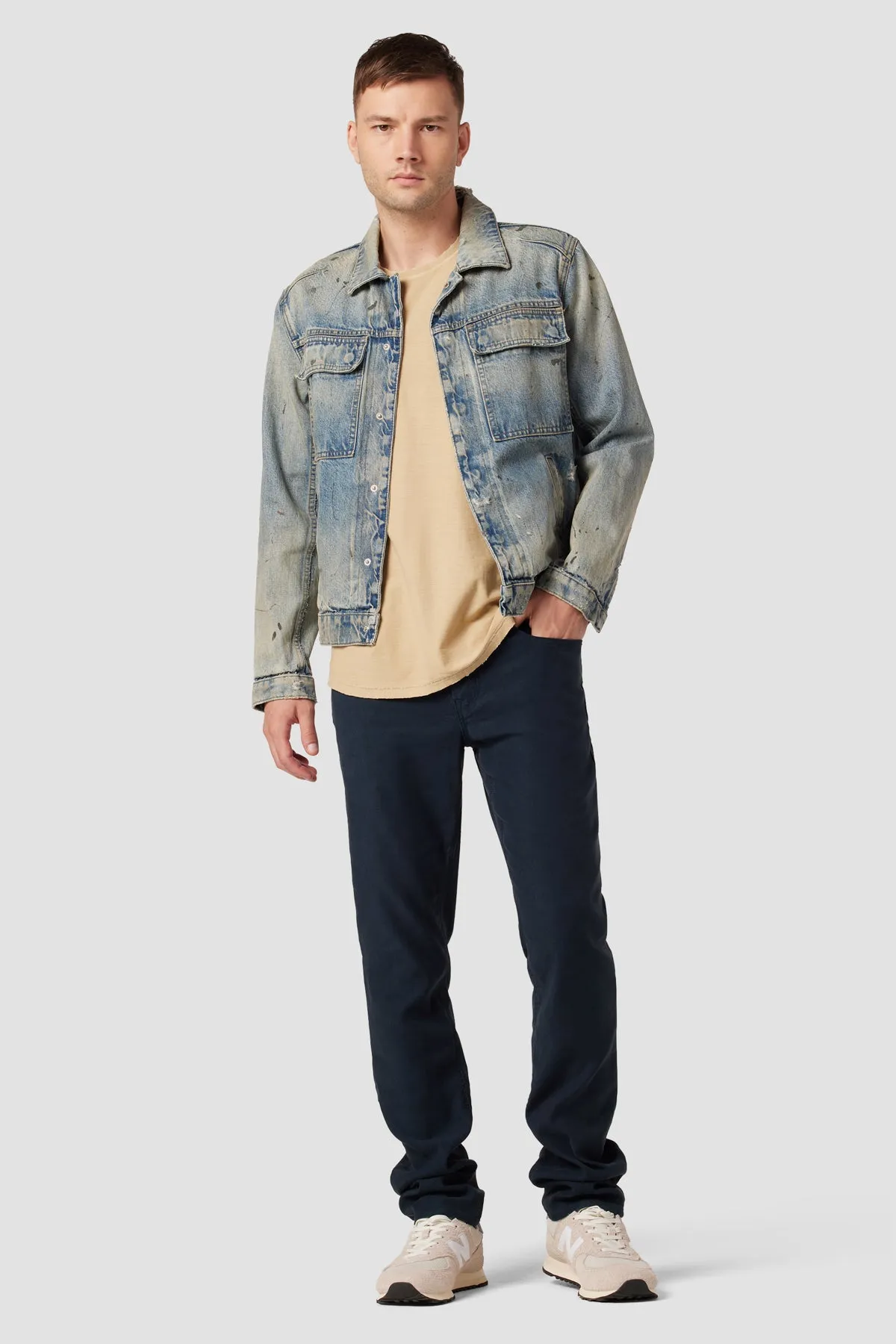 Blake Slim Straight Twill Pant