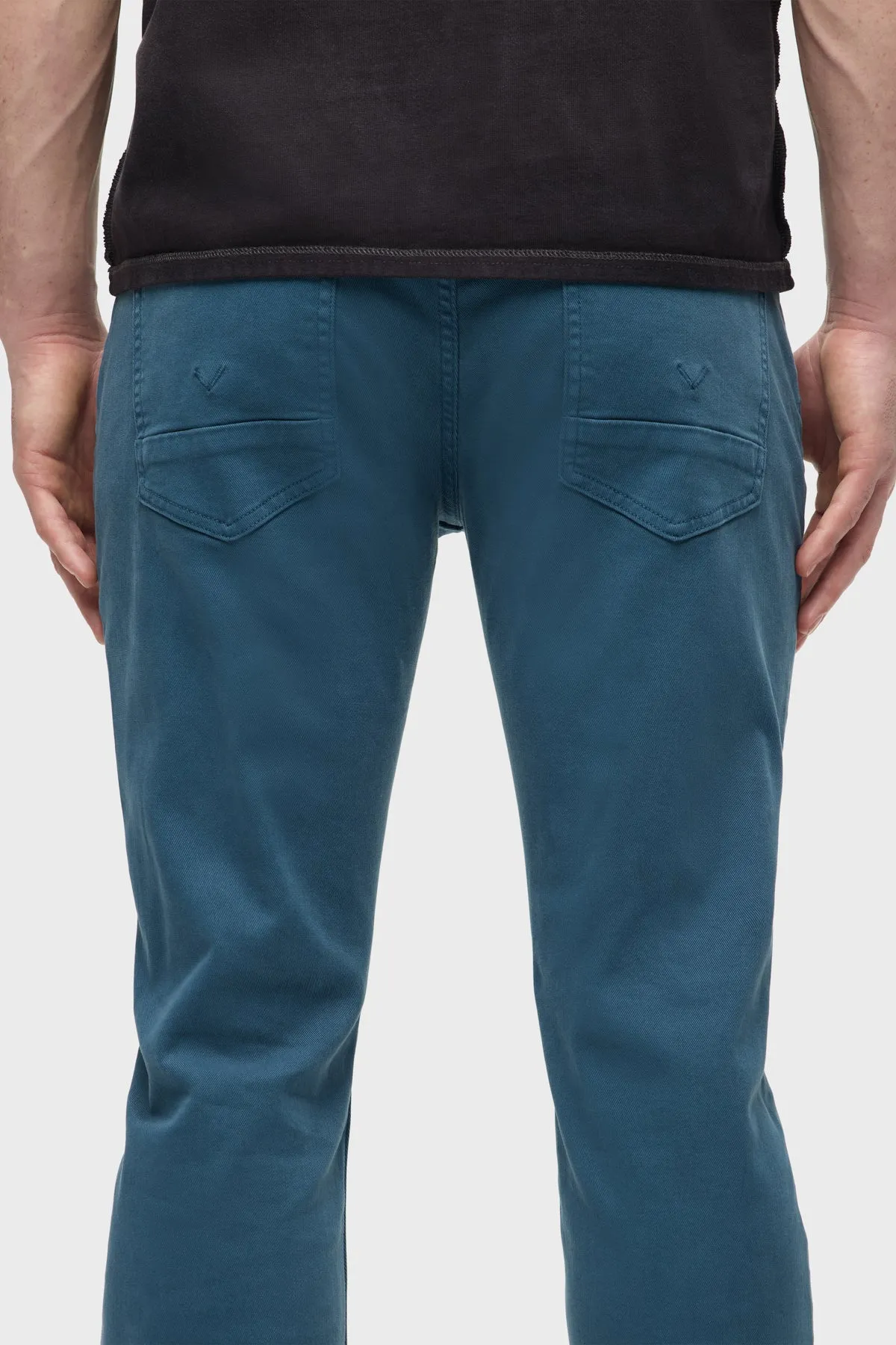 Blake Slim Straight Twill Pant
