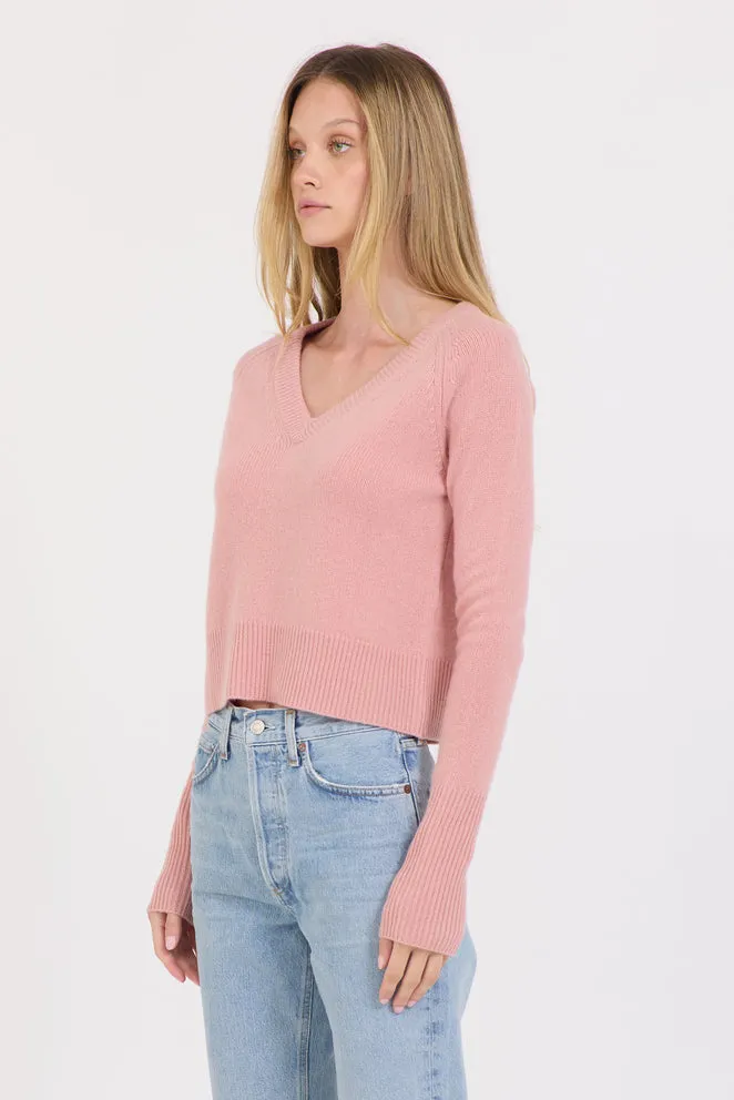 Blakely Cashmere V-Neck Sweater