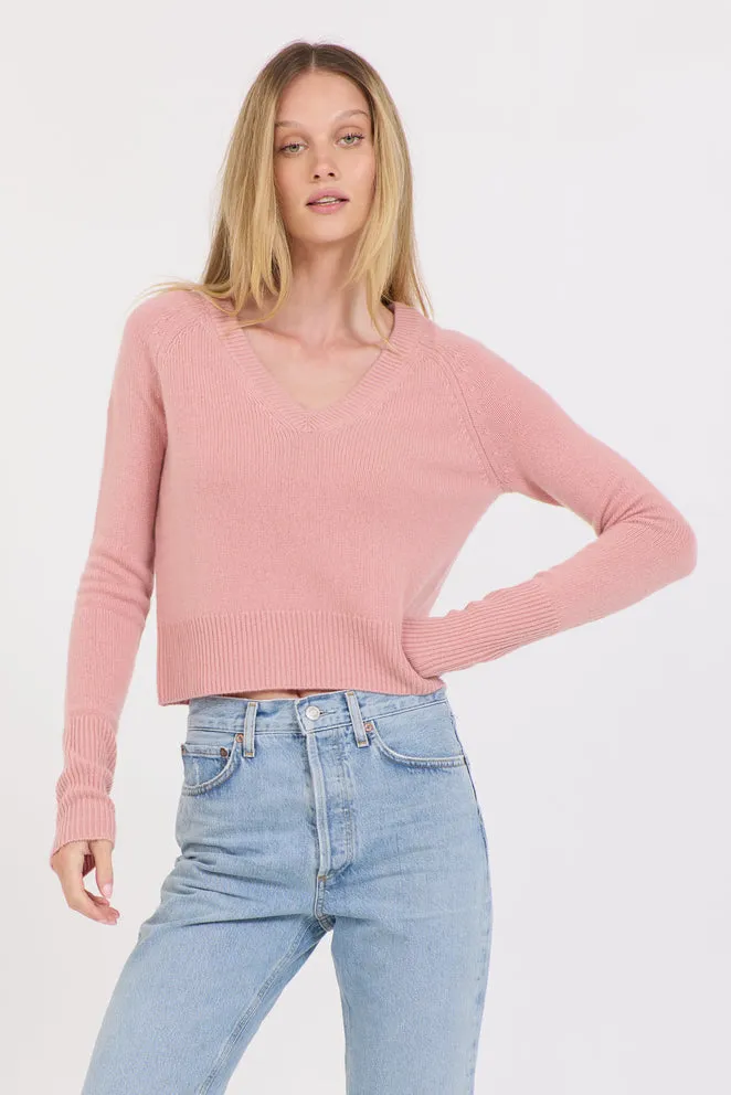 Blakely Cashmere V-Neck Sweater