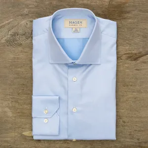 Blue Super Fine Twill Dress Shirt