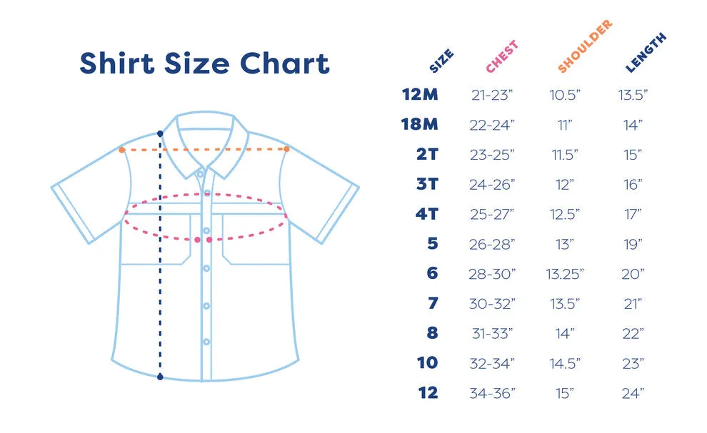 BlueQuail Clothing Co Short Sleeve Shirt - Mahi Mahi